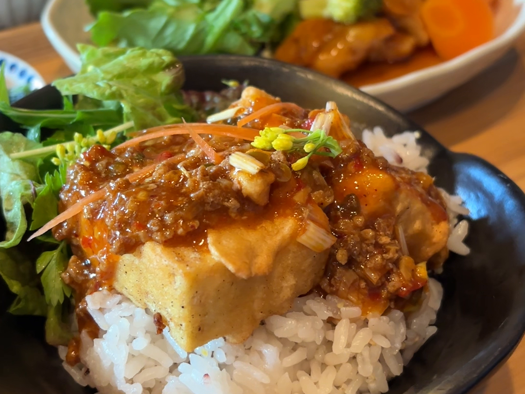 取材時のご飯とおかず