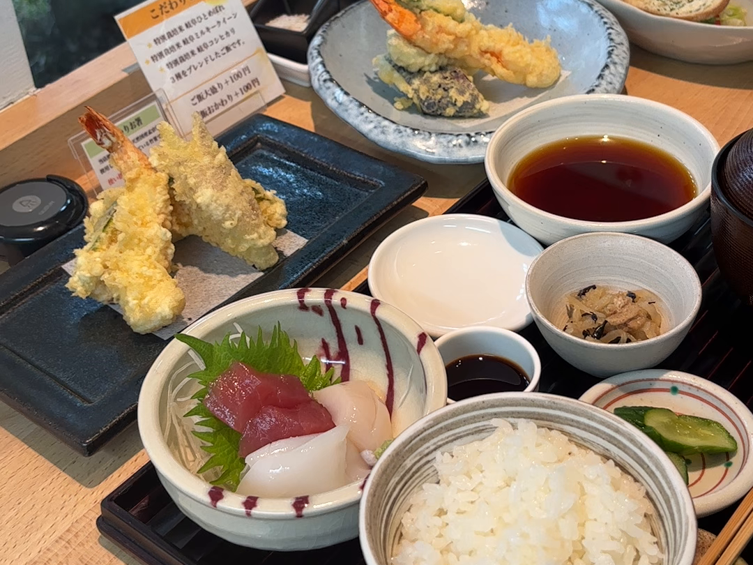 取材時のランチ全景