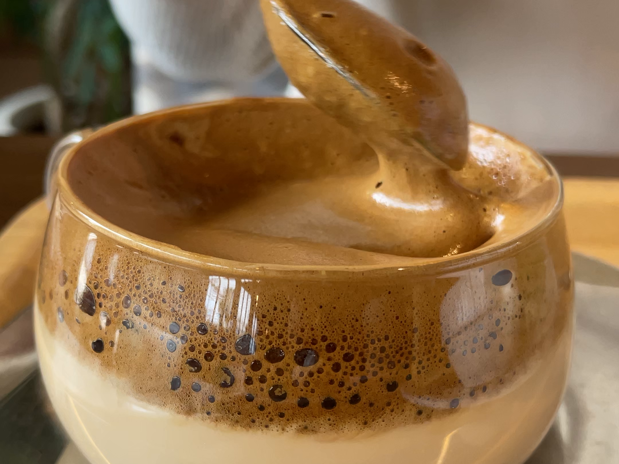 取材時のコーヒー