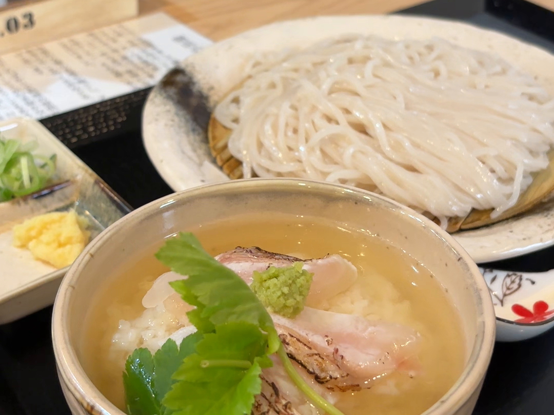 取材時の麺とつけ汁