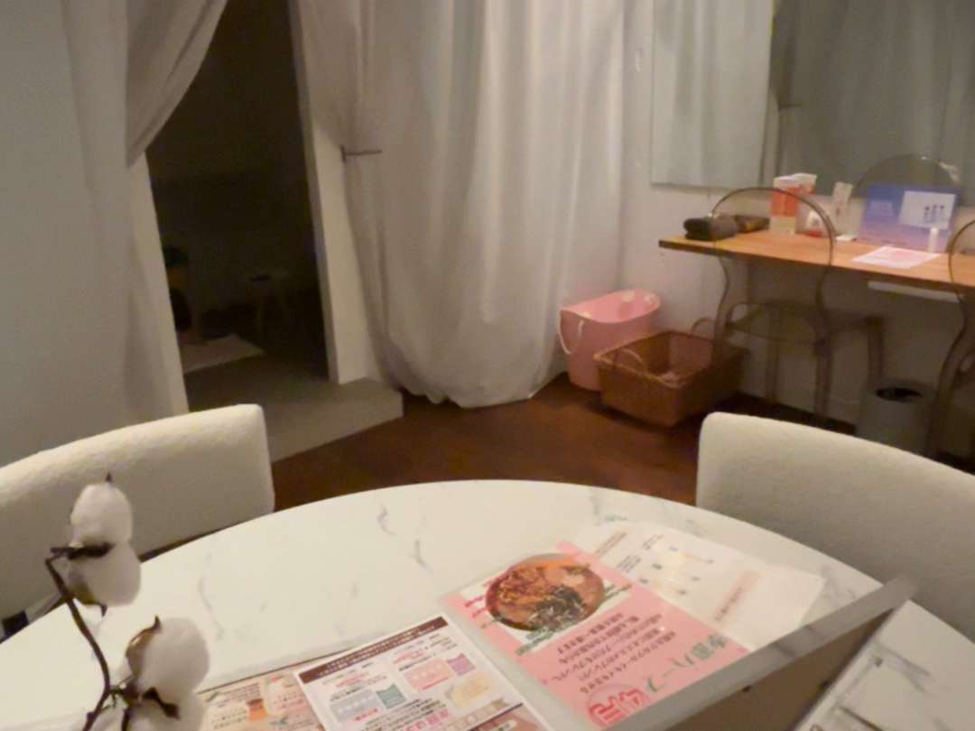 撮影時の室内